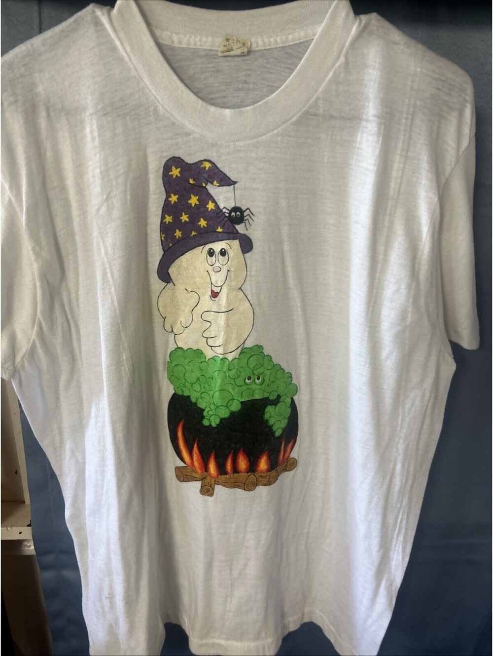 VTG Single Stitch Halloween Shirt Xxl